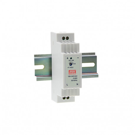 Toiteplokk DIN-liistule 15W 15V 1A