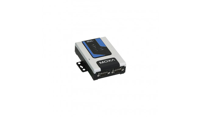 2-port RS-232/422/485 to Ethernet Secure Device Server