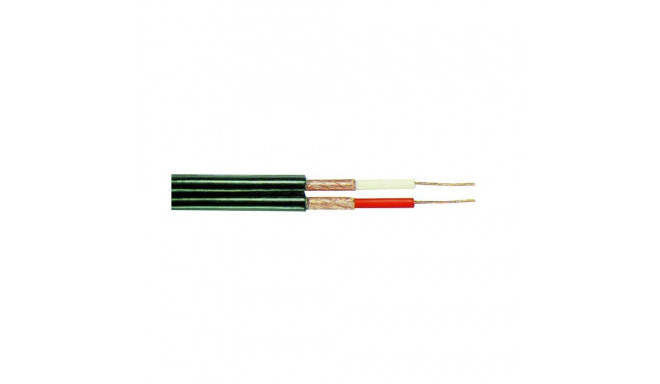 DIVISIBLE SHILEDED FLAT CABLE 2X0.25 BLACK