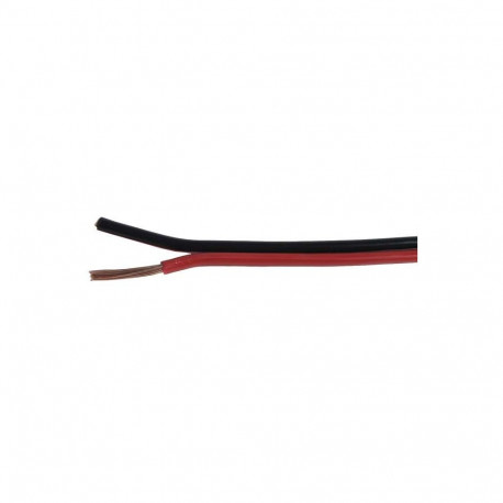 Kõlarikaabel 2x2.5mm² punane/must 100m/rull