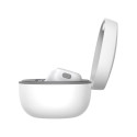 Tõelised juhtmevabad Bluetooth 5.3 kõrvaklapid WM01 koos laadimiskohvriga, valge