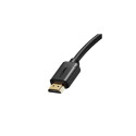 Baseus Video Cable High definition Series HDMI To HDMI 4K 60 Hz, 3D HDR, 18 Gbps, 2m Black (CAKGQ-B0