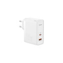 Baseus Travel Charger GaN5 Pro Quick wall charger C+U, PD3.0, QC4.0 +, AFC, 100W EU White (CCGP09020