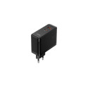 Baseus Travel Charger GaN5 Pro Quick wall charger C+U, PD3.0, QC4.0 +, AFC, 100W EU Black (CCGP09020