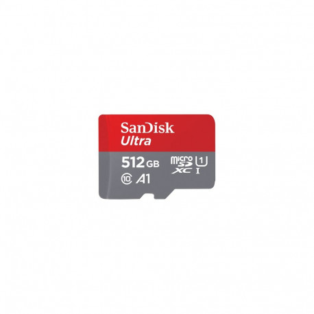 SanDisk microSDXC mälukaart SDSQUNR-512G-GN6TA 512GB 100MB/s ülikerge adapteriga