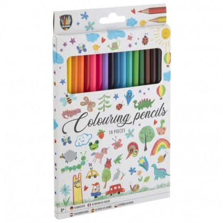 Grafix värvipliiatsid 18 tk