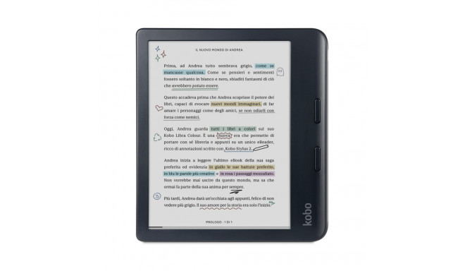 Rakuten Kobo Libra Colour e-book reader Touchscreen 32 GB Wi-Fi Black