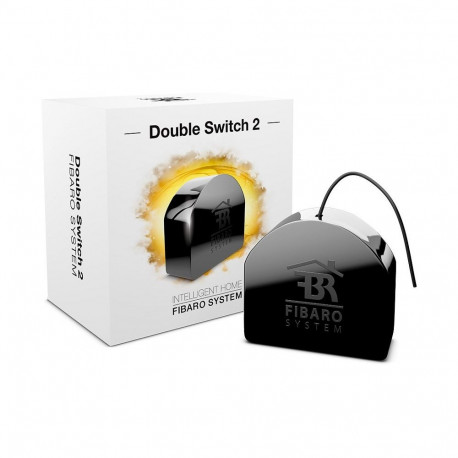 Fibaro Dimmer 2 electrical relay Black