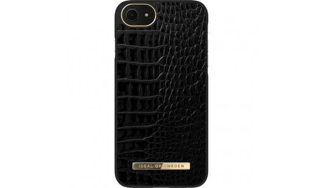 Mobiili tagakaas Ideal of Sweden iPhone 6/6s/7/8/SE Neo Noir Croco