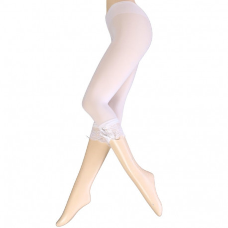 SOKISAHTEL EXTASE paeltega valged retuusid 424