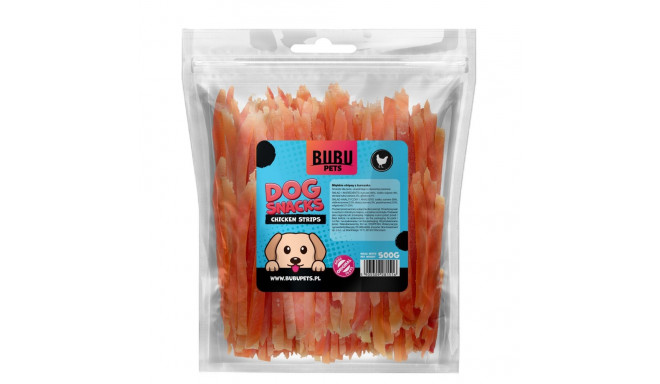 Bubu Pets chicken strips 500g