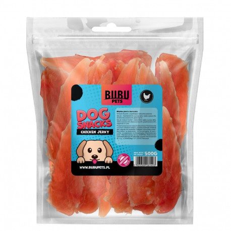Bubu Pets chicken jerky 500g
