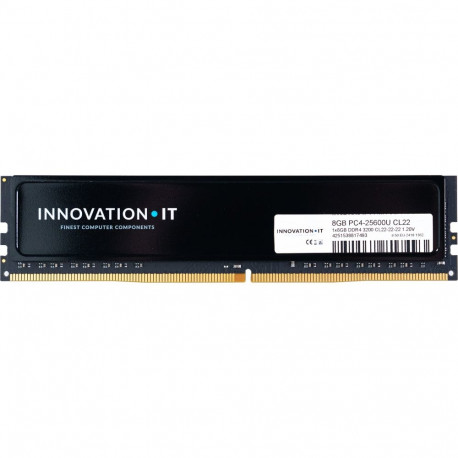 3200 8GB Innovation IT CL22 1.2V jahutusradiaatoriga (CL22-22-22)