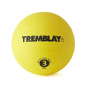 Weight ball TREMBLAY Medicine Ball 3kg D23cm Yellow for throwing