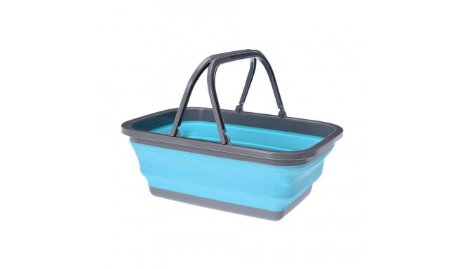 Folding Clothes Basket Ultra Clean polypropylene Plastic 39 x 27 x 28 cm 39 x 27 x 14,5 cm