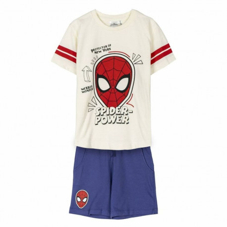 Set of clothes Spider-Man Blue Beige - 7 Years