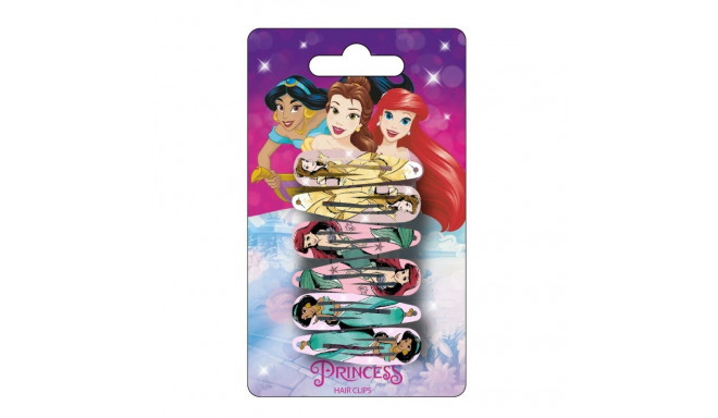 Заколки для волос Disney Princess Разноцветный 6 Предметы