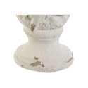 Decorative Figure Home ESPRIT White Stripped 23 x 23 x 51 cm