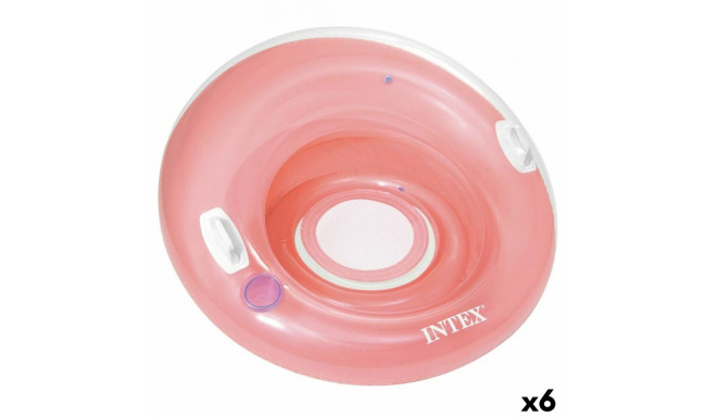 Inflatable Pool Chair Intex Circular Ø 119 cm 119 x 119 cm (6 Units)