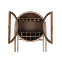 Pidulik Mööbel Home ESPRIT Naturaalne Kristall Tiikpuu Töödeldud Puit 75 x 40 x 182 cm