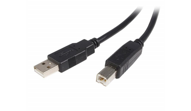 USB A - USB B Kaabel Startech USB2HAB2M            Must