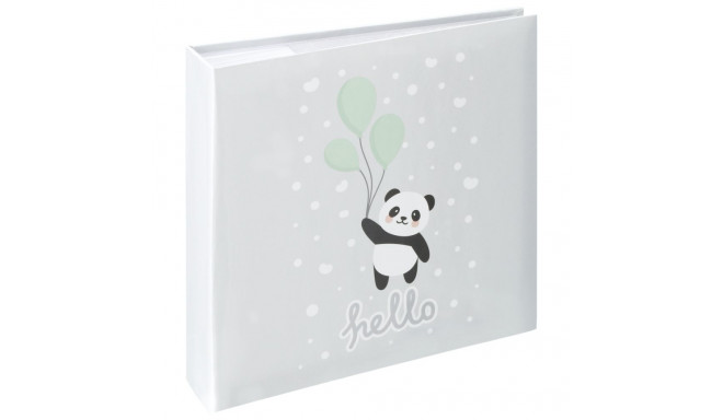 Fotoalbum 200 pilti Hama `Hello Panda` Memo Album, 10x15, pastelne, CD-tasku, 22,5 x 22 x 5 cm