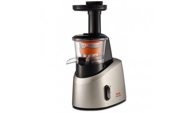 TEFAL Slow Juicer ZC255B38 Type Electric Silver/ black 200 W Extra large fruit input Number of speed