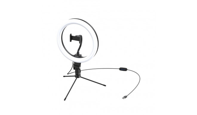 Baseus Live Stream Universal Holder Stand with 10"' and 3-tone LED lamp