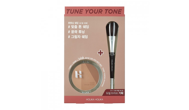 Holika Holika Tone Tuning Shading Dual Brush Set 02 Warm Grown