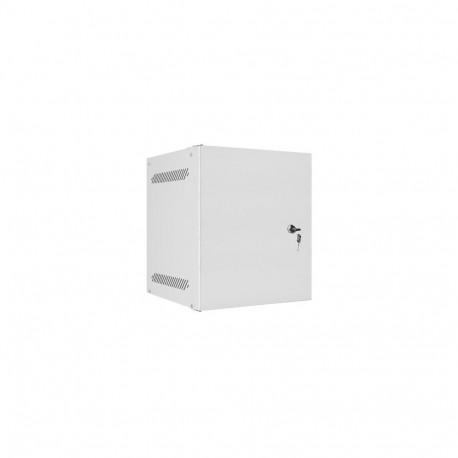Lanberg 10" seinapaigaldatav rack-kapp 6U/280x310 (lamppakendis) metalluksega, hall
