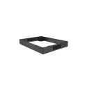 PLINTH FOR 600X600 FREE-STANDING CABINETS (FF01 & FF02 SERIES) BLACK LANBERG