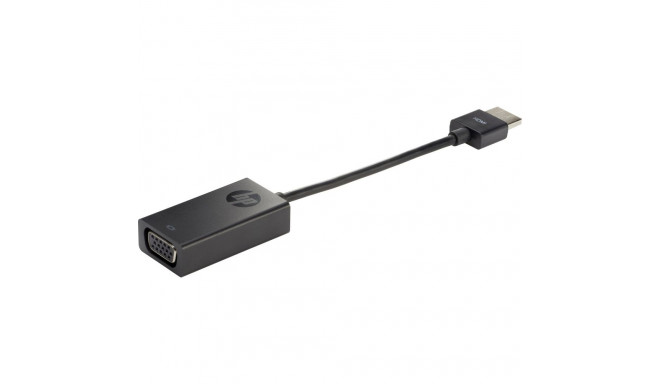 HP HDMI to VGA kaabliadapter VGA (D-Sub) HDMI Type A (standard) must