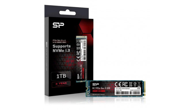 Жесткий диск Silicon Power SP00P34A80M28 M.2 SSD - 1 TB