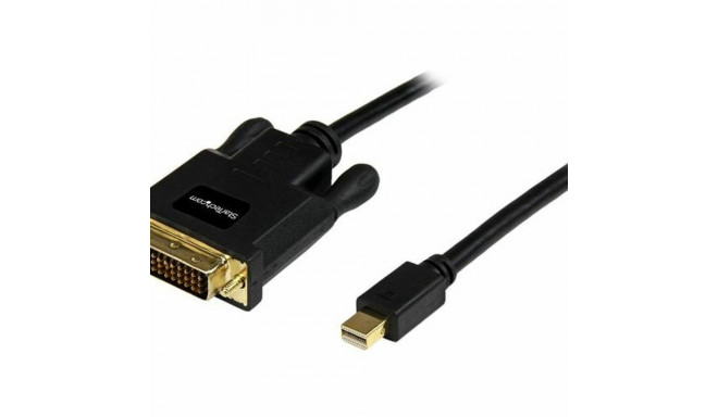 Mini DisplayPort-DVI Adapter Startech MDP2DVIMM6B          (1,8 m) Must 1.8 m