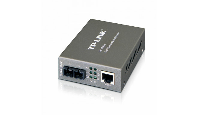 RJ45 to Fiber Optics Converter TP-Link MC100CM 100 Mbps Grey