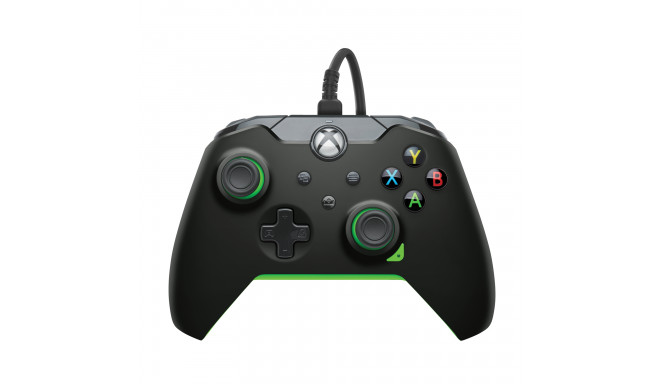 PDP Wired Controller: Neon Black - Xbox Series X|S, Xbox One, Xbox, Windows 10/11