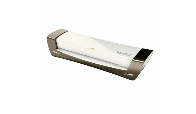 Leitz iLAM Laminator Office A4 Hot laminator 400 mm/min Silver, White