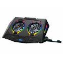 Conceptronic THYIA ERGO 2-Fan Gaming Laptop Cooling Stand