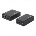 Manhattan HDMI 1080p over Ethernet Extender Kit, Up to 50m with Single Cat6 Cable, Tx &amp; Rx M