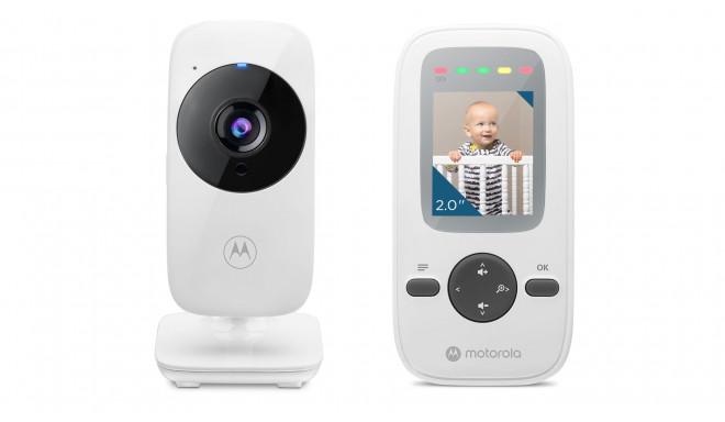 Motorola VM481 video baby monitor 300 m FHSS White