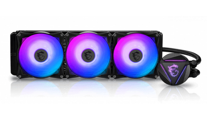 MSI MAG CORELIQUID 360R V2 Liquid CPU Cooler &#039;360mm Radiator, 3x 120mm ARGB PWM Fan, ARGB l
