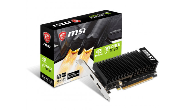 MSI GeForce GT 1030 2GHD4 LP OC NVIDIA 2 GB GDDR4
