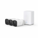 Eufy eufyCam 2 Pro 3-Cam Kit Bullet IP security camera Indoor &amp; outdoor 2048 x 1080 pixels W