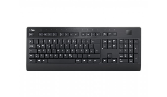 Fujitsu KB951 PalmM2 keyboard Universal USB Nordic Black