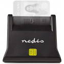 Nedis smart card reader USB 2.0, black