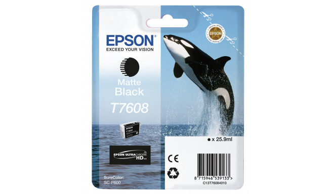 Epson T7608 Matte Black