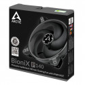 ARCTIC BioniX P140 (Grey) – Pressure-optimised 140 mm Gaming Fan with PWM PST