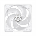 ARCTIC P12 PWM PST (White/Transparent) Pressure-optimised 120 mm Fan with PWM PST