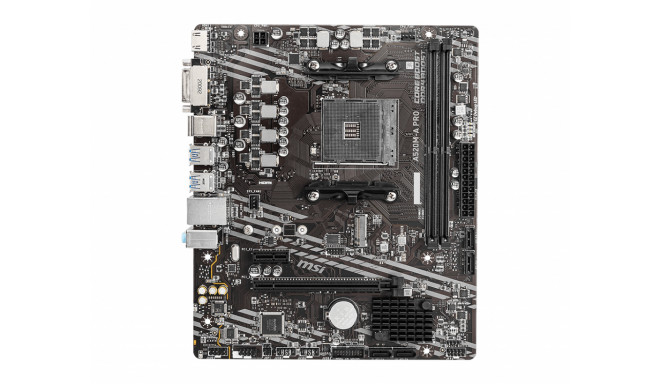 MSI emaplaat A520M-A PRO AMD A520 AM4 micro ATX