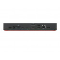 Lenovo 40B00300EU laptop dock/port replicator Wired Thunderbolt 4 Black, Red